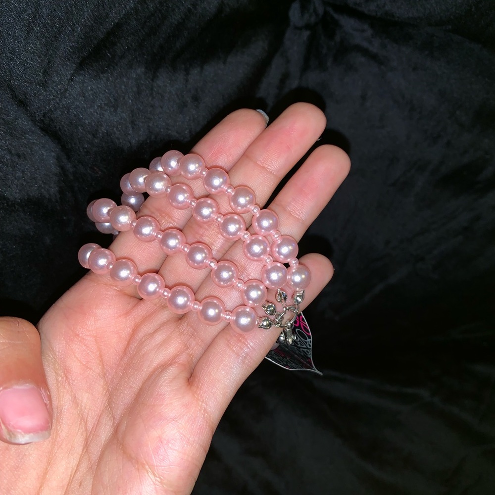 Pink Pearl Bracelet